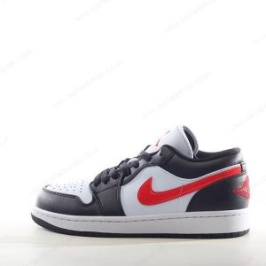 Fake Nike Air Jordan 1 Low Men’s / Women’s Shoes ‘Black Red White’ DC0774-004