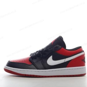 Fake Nike Air Jordan 1 Low Men’s / Women’s Shoes ‘Black White Red’ 553560-066