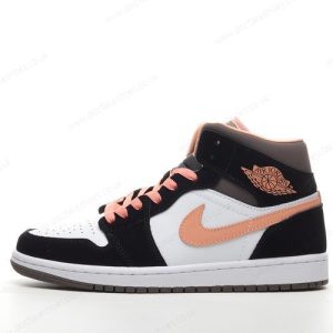 Fake Nike Air Jordan 1 Mid Men’s / Women’s Shoes ‘Black Pink’ DH0210-100