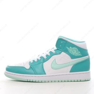 Fake Nike Air Jordan 1 Mid Men’s / Women’s Shoes ‘Green White’ DV2229-300