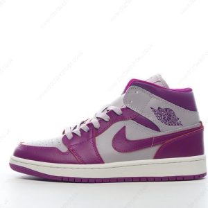 Fake Nike Air Jordan 1 Mid Men’s / Women’s Shoes ‘Grey Purple’ BQ6472-501