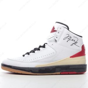 Fake Nike Air Jordan 2 Mid SP x Off-White Men’s / Women’s Shoes ‘White Red Grey Black’ DJ4375-101