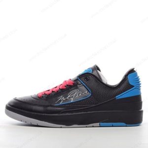 Fake Nike Air Jordan 2 Retro Low SP x Off-White Men’s / Women’s Shoes ‘Black Blue Pink’ DJ4375-004