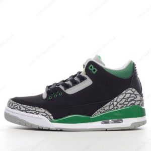 Fake Nike Air Jordan 3 Retro Men’s / Women’s Shoes ‘Black Green’ 398614-030