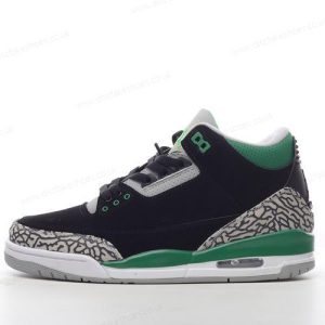 Fake Nike Air Jordan 3 Retro Men’s / Women’s Shoes ‘Black Green Grey White’ DM0967-031