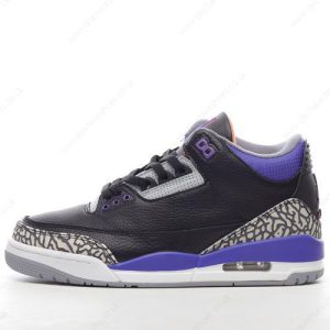 Fake Nike Air Jordan 3 Retro Men’s / Women’s Shoes ‘Black Grey White Purple’ CT8532-050