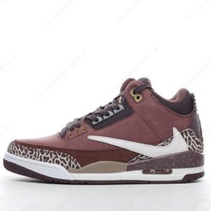 Fake Nike Air Jordan 3 Retro Men’s / Women’s Shoes ‘Brown White’ 626988-018