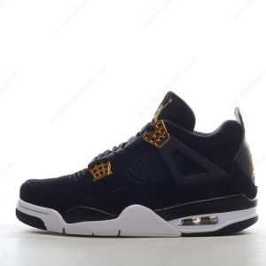 Fake Nike Air Jordan 4 Retro Men’s / Women’s Shoes ‘Black Gold’ 308497-032