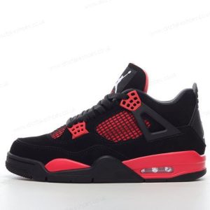 Fake Nike Air Jordan 4 Retro Men’s / Women’s Shoes ‘Black Red’ CT8527-016