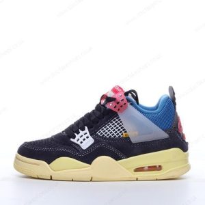 Fake Nike Air Jordan 4 Retro Men’s / Women’s Shoes ‘Blue Grey Red Black’ DC9533-001
