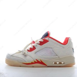 Fake Nike Air Jordan 5 Retro Low Men’s / Women’s Shoes ‘Red Yellow White’ DD2240-100