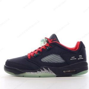 Fake Nike Air Jordan 5 Retro Men’s / Women’s Shoes ‘Black Red Silver’ DM4640-036