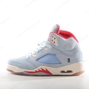 Fake Nike Air Jordan 5 Retro Men’s / Women’s Shoes ‘Blue Red Gold’ CI1899-400