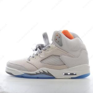 Fake Nike Air Jordan 5 Retro Men’s / Women’s Shoes ‘Brown Orange Off White’ FD9222-180