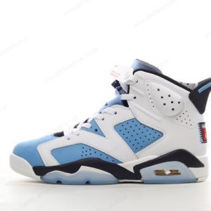 Fake Nike Air Jordan 6 Retro Men’s / Women’s Shoes ‘Blue White Black’ 384665-410