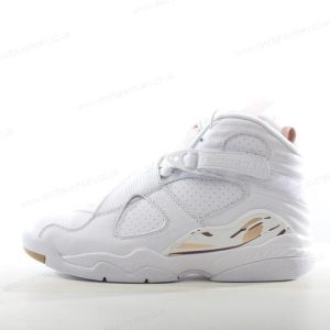 Fake Nike Air Jordan 8 Retro Men’s / Women’s Shoes ‘White’ AA1239-135