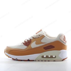 Fake Nike Air Max 90 Men’s / Women’s Shoes ‘Brown White’ CZ3950-101