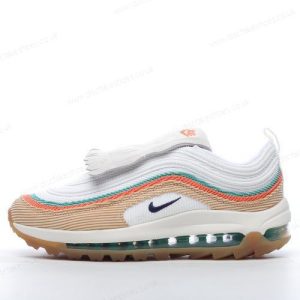 Fake Nike Air Max 97 Golf NRG Men’s / Women’s Shoes ‘Gold White’ CJ0563-200