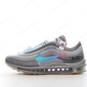 Fake Nike Air Max 97 x Off-White Men’s / Women’s Shoes ‘Grey’ AJ4585-101