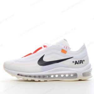Fake Nike Air Max 97 x Off-White Men’s / Women’s Shoes ‘White’ AJ4585-100