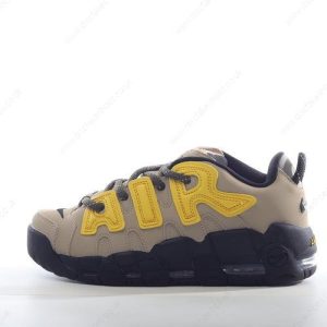 Fake Nike Air More Uptempo Low Men’s / Women’s Shoes ‘Black Yellow Brown’ FB1299-200