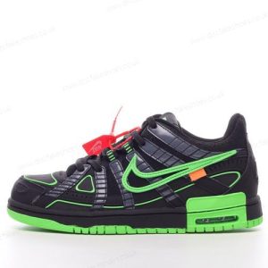 Fake Nike Air Rubber Dunk Low Men’s / Women’s Shoes ‘Black White Green’ CU6015-001