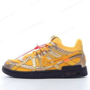 Fake Nike Air Rubber Dunk Low Men’s / Women’s Shoes ‘Gold Black’ CU6015-700