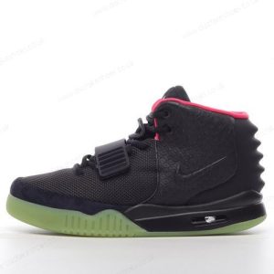 Fake Nike Air Yeezy 2 Men’s / Women’s Shoes ‘Black Red’ 508214-006