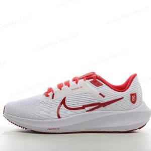 Fake Nike Air Zoom Pegasus 40 Men’s / Women’s Shoes ‘White Red’ DZ5969-100