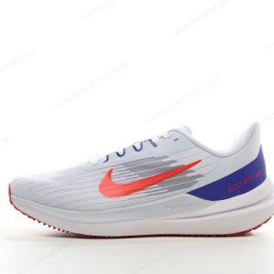 Fake Nike Air Zoom Winflo 9 Men’s / Women’s Shoes ‘White Blue Orange’ DD6203-006