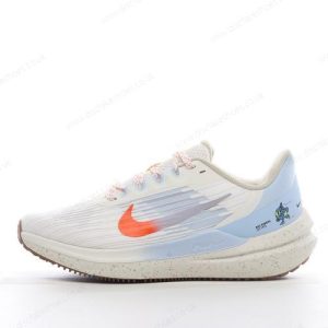 Fake Nike Air Zoom Winflo 9 Men’s / Women’s Shoes ‘White Blue Orange’ DX6048-181