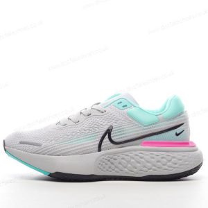 Fake Nike Air ZoomX Invincible Run Flyknit Men’s / Women’s Shoes ‘Grey Cyan Pink’ CT2228-003