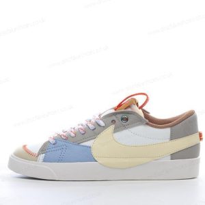 Fake Nike Blazer Low 77 Jumbo Men’s / Women’s Shoes ‘Orange Blue’ DX6043-171