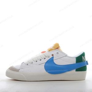 Fake Nike Blazer Low 77 Jumbo Men’s / Women’s Shoes ‘White Blue Red Green’ DQ1470-100