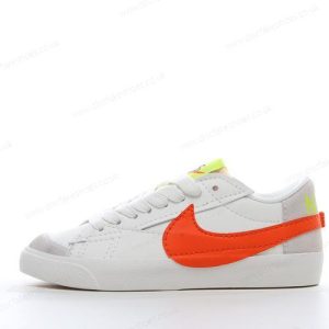 Fake Nike Blazer Low 77 Jumbo Men’s / Women’s Shoes ‘White Orange’ DQ1470-103