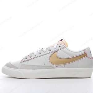 Fake Nike Blazer Mid 77 Men’s / Women’s Shoes ‘White Gold Red’ DH4370-002