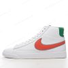 Fake Nike Blazer Mid Men’s / Women’s Shoes ‘White Red Green’ CJ6101-100