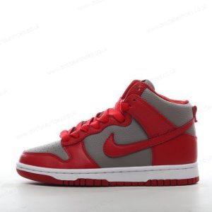 Fake Nike Dunk High Men’s / Women’s Shoes ‘Grey Red’ 850477-001