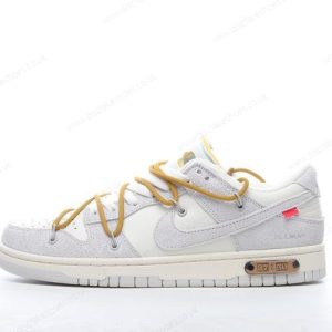 Fake Nike Dunk Low x Off-White Men’s / Women’s Shoes ‘Grey White’ DJ0950-105