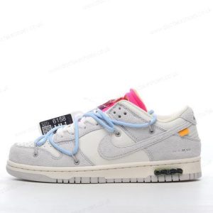 Fake Nike Dunk Low x Off-White Men’s / Women’s Shoes ‘Grey White’ DJ0950-113