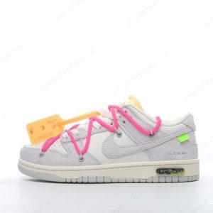 Fake Nike Dunk Low x Off-White Men’s / Women’s Shoes ‘Grey White’ DJ0950-117