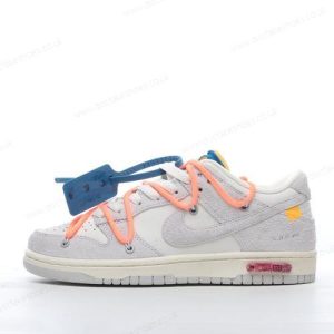 Fake Nike Dunk Low x Off-White Men’s / Women’s Shoes ‘Grey White’ DJ0950-119