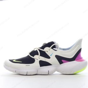Fake Nike Free RN 5 Men’s / Women’s Shoes ‘White Black Purple Blue’