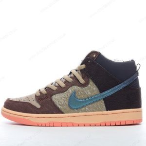 Fake Nike SB Dunk High Men’s / Women’s Shoes ‘Brown Blue Orange’ DC6887-200