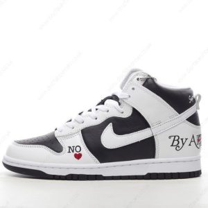 Fake Nike SB Dunk High Men’s / Women’s Shoes ‘White Black’ DN3741-002