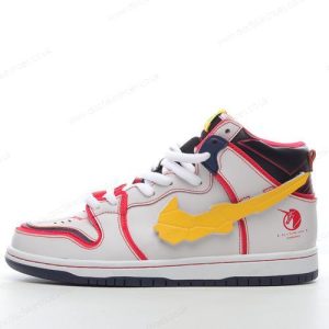 Fake Nike SB Dunk High Men’s / Women’s Shoes ‘White Yellow’ DH7717-100