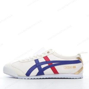 Fake Onitsuka Tiger Mexico 66 Men’s / Women’s Shoes ‘Blue Red Gold’ D507L-0152