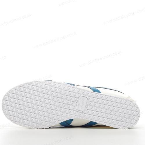 Fake Onitsuka Tiger Mexico 66 Men’s / Women’s Shoes ‘White Green Blue’ D3K5N-0146