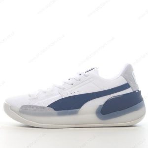 Fake Puma Clyde Hardwood Men’s / Women’s Shoes ‘White Blue’ 193663-01