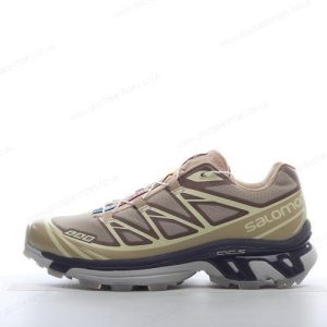Fake Salomon XT-6 Men’s / Women’s Shoes ‘Brown Yellow’ L41153558